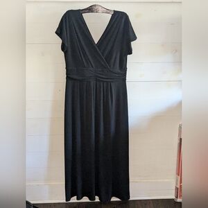 Women's Iman Black Dress Size XL Petite